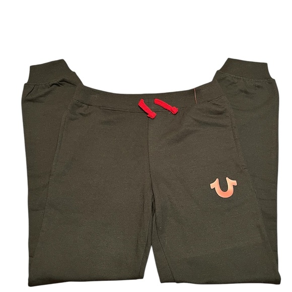 True Religion Black Sweat Pants/ Joggers Size L - Picture 4 of 7